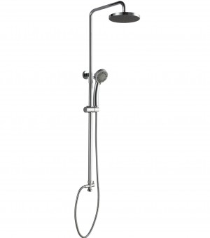 عمود دش كروم مدور مع لي و سماعة دش  يورو ستار إيطالي # LB-04